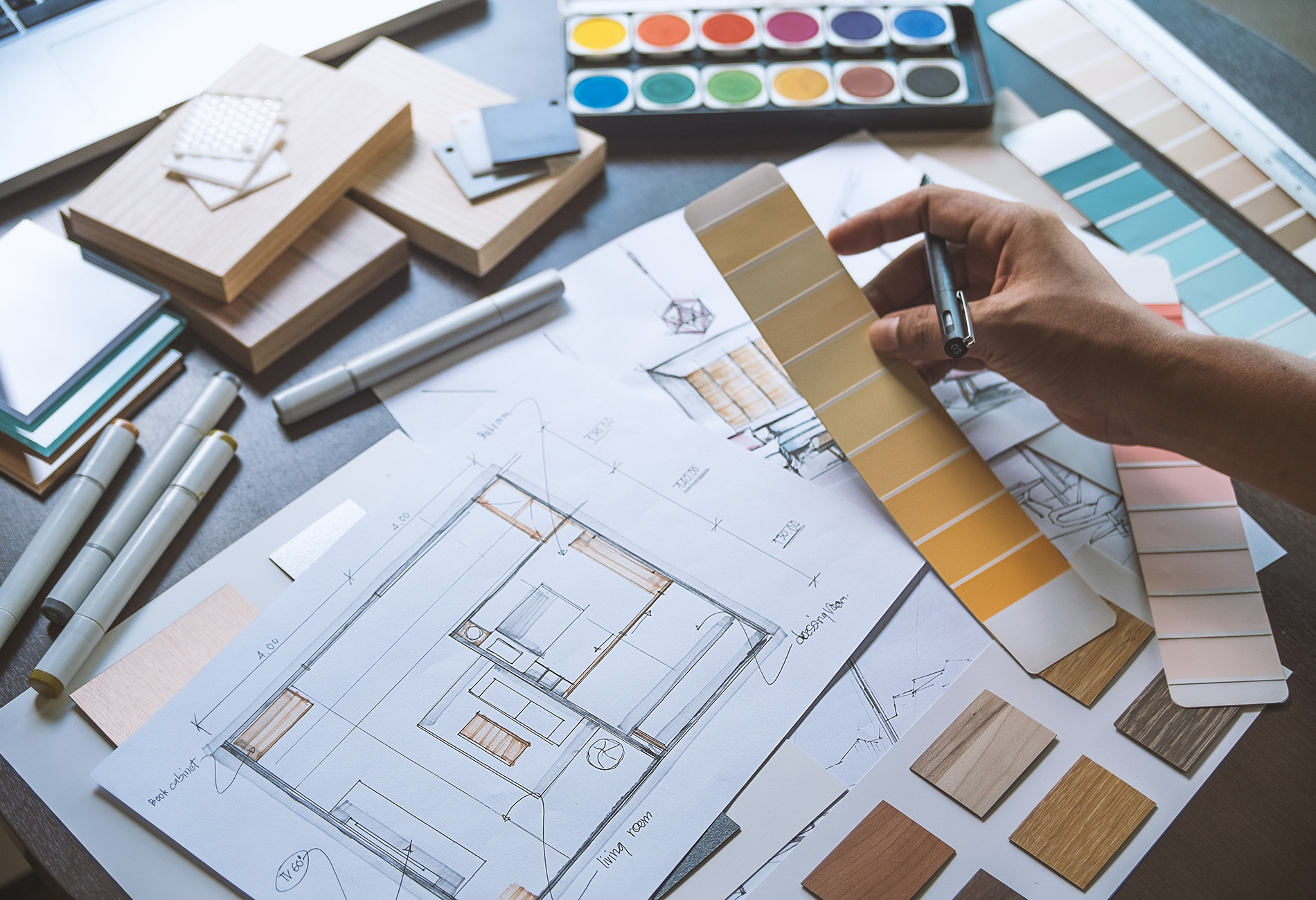 Modern kitchen interior design