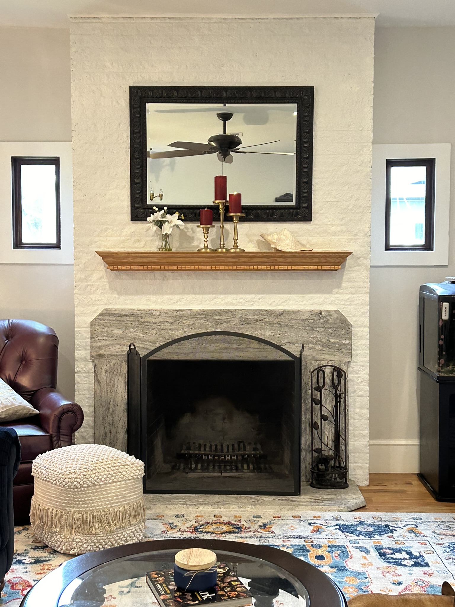 Fireplace styled surround